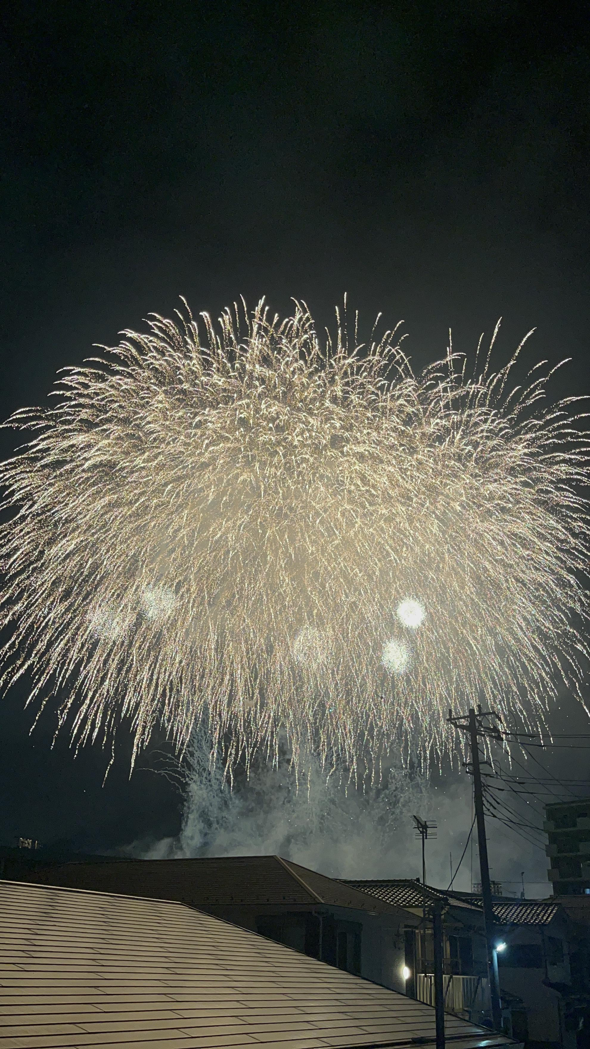 8月　花火　